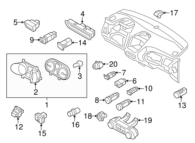 9436926020 ЛАМПОЧКА ПАНЕЛИ ПРИБОРОВ (12В, 1.6ВТ) KIA HYUNDAI | Запчасти ...