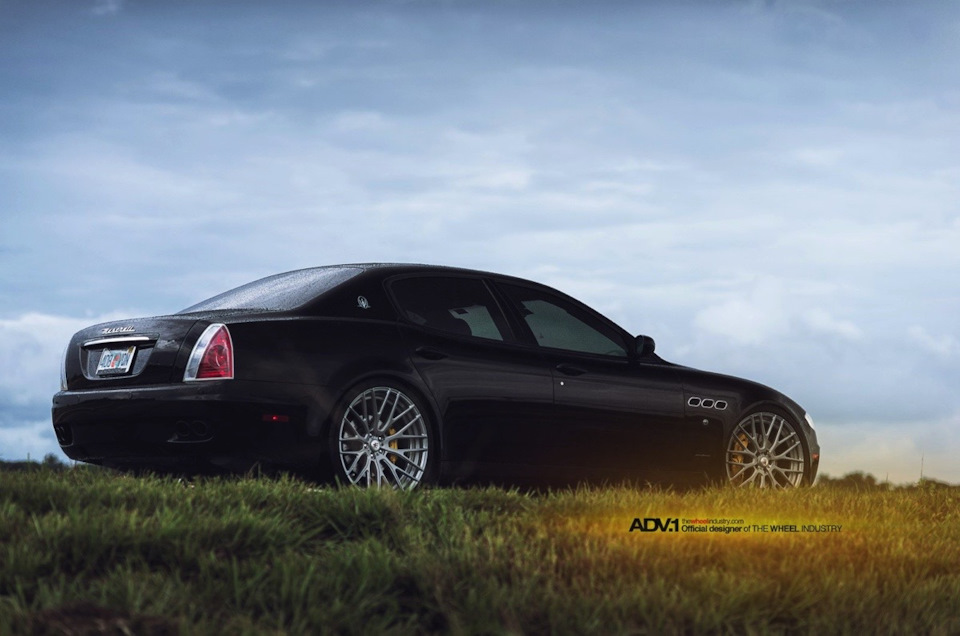 Maserati Quattroporte белый диски