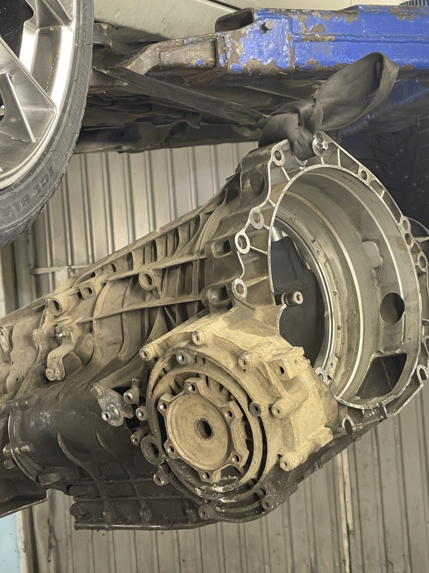 Замена сцепления, масла dsg dl501 — Audi A6 (C7), 3 л, 2011 года ...