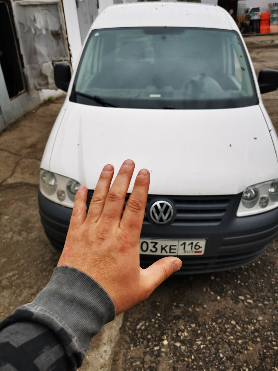 фенита ля комедия… — Volkswagen Caddy (3G), 2 л, 2007 года | продажа машины  | DRIVE2