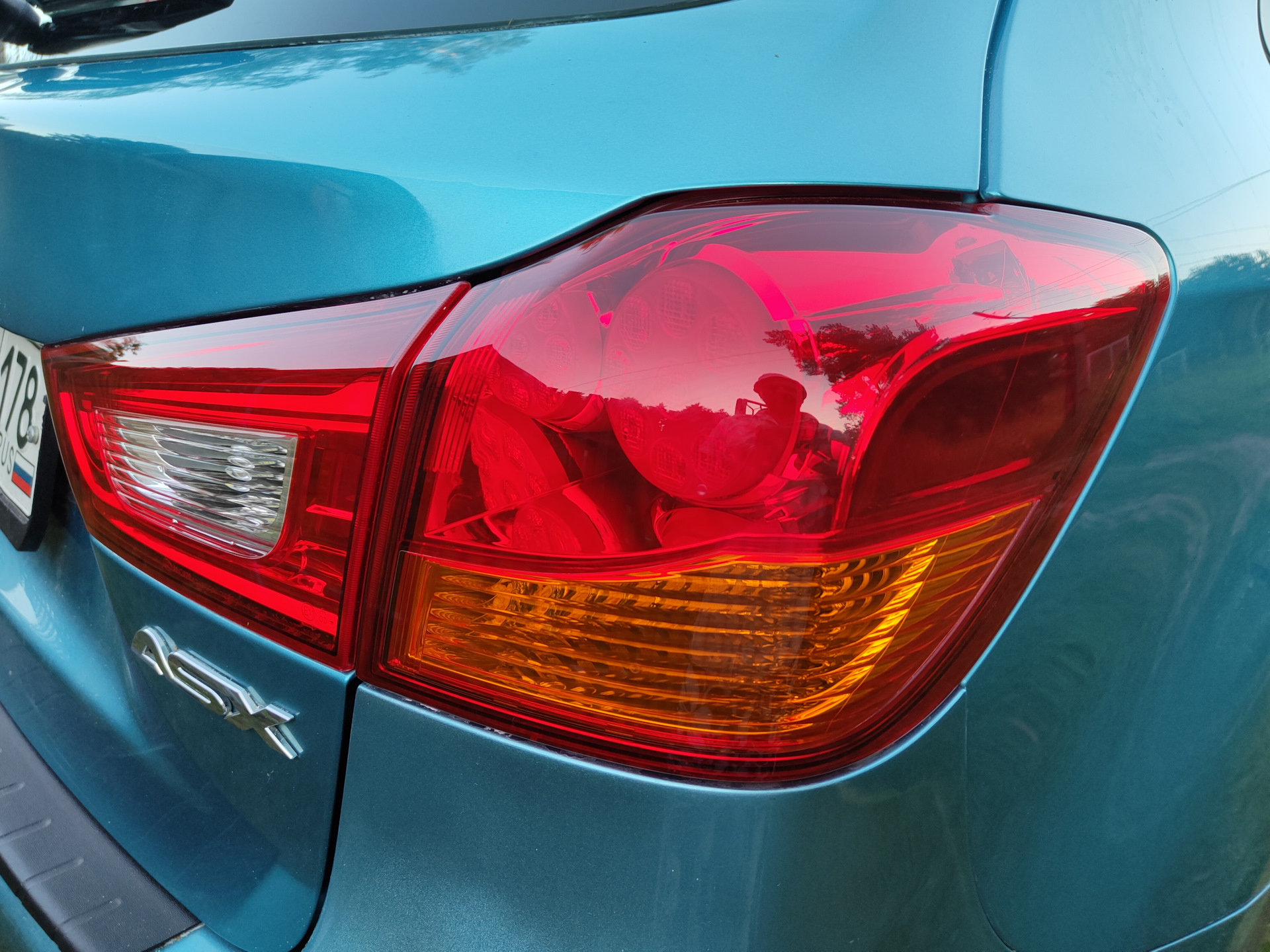 Полировка фар и лобового стекла пастой Menzerna — Mitsubishi ASX, 1,6 л ...