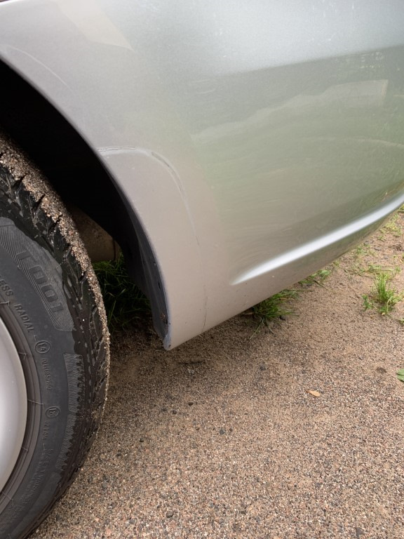 71. Покраска бамперов, регулировка зазора фар по высоте — Volkswagen ...