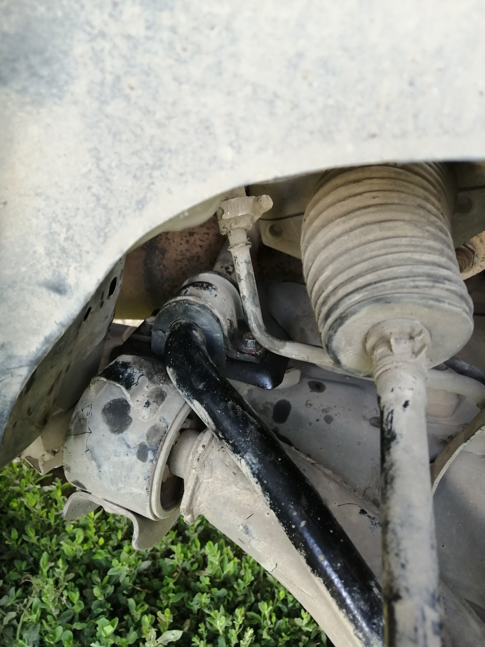 Замена втулок рычага поперечной устойчивости и бензинового фильтра ...