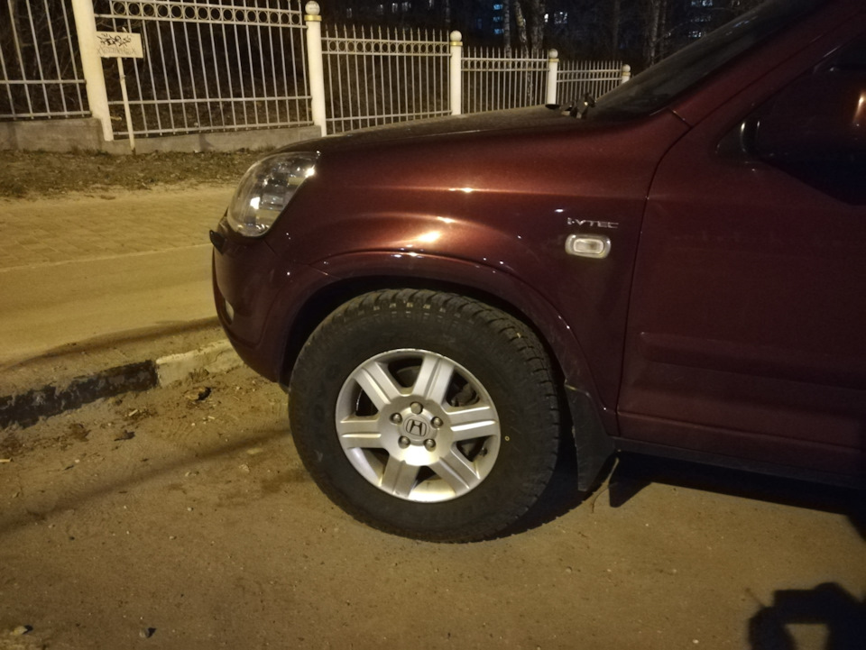 Резина А/Т — Honda CR-V (RD4/RD5/RD6/RD7), 2 л, 2003 года | шины | DRIVE2