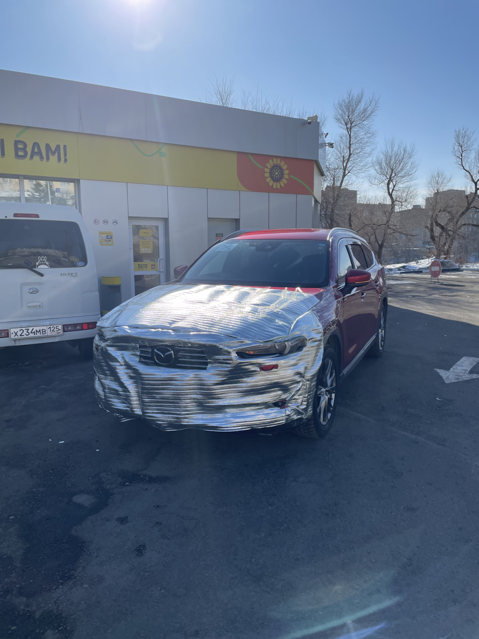 Первая встреча и перегон авто из Владивостока в Новосибирск — Mazda CX-8,  2,2 л, 2019 года | другое | DRIVE2