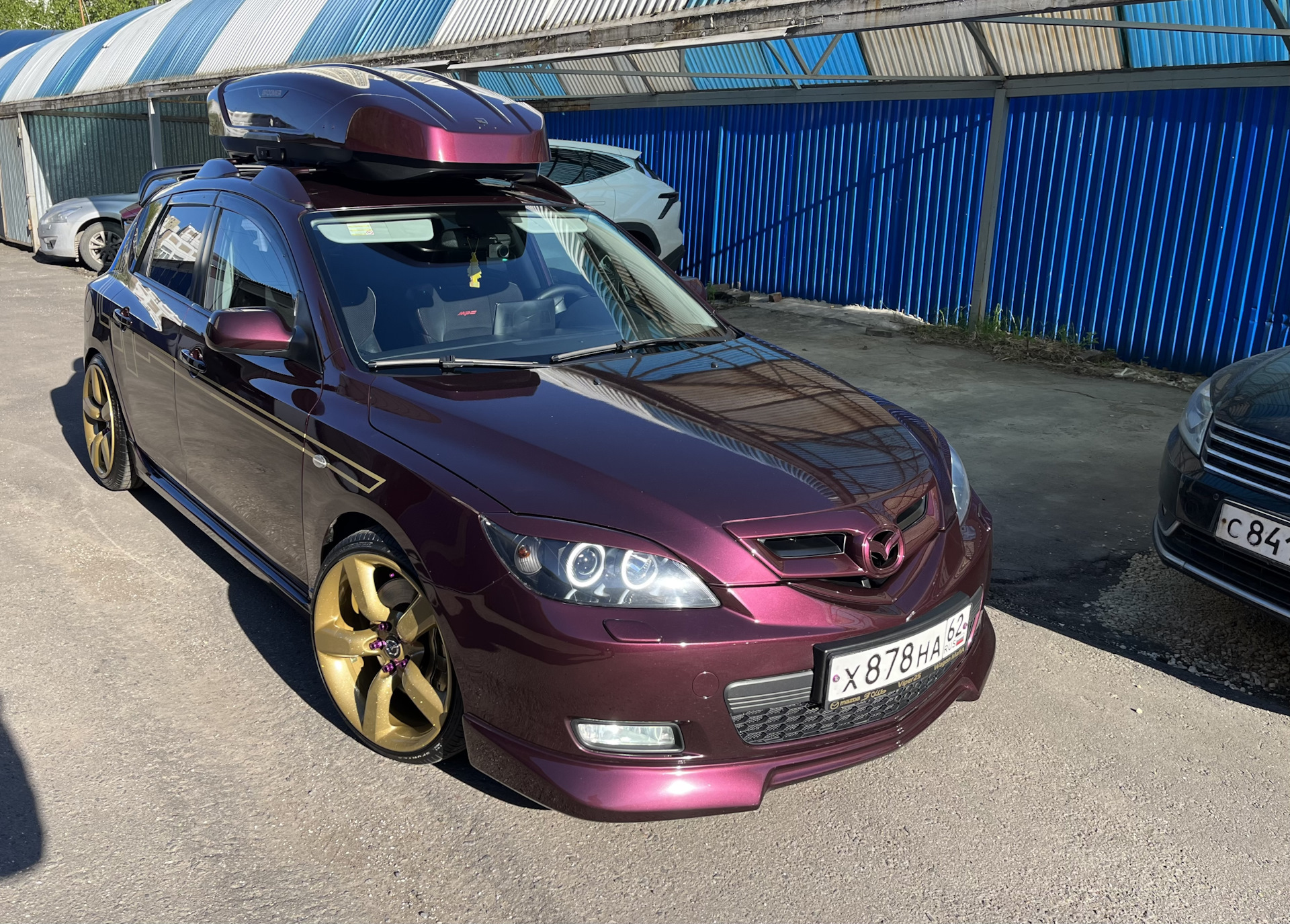 Ангельские глазки с функцией поворота на мазда 3 BK — Mazda 3 (1G) BK ...