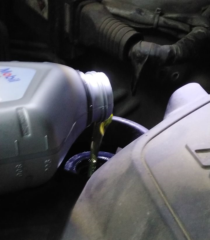 Замена минерального масла CNRG 10w40 на минеральное Mobil M 10w40 — KIA ...