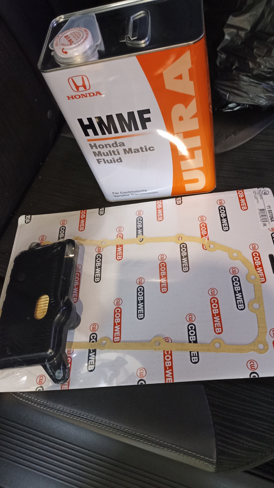 Замена масло в вариаторе — Honda Freed Spike, 1,5 л, 2012 года ...