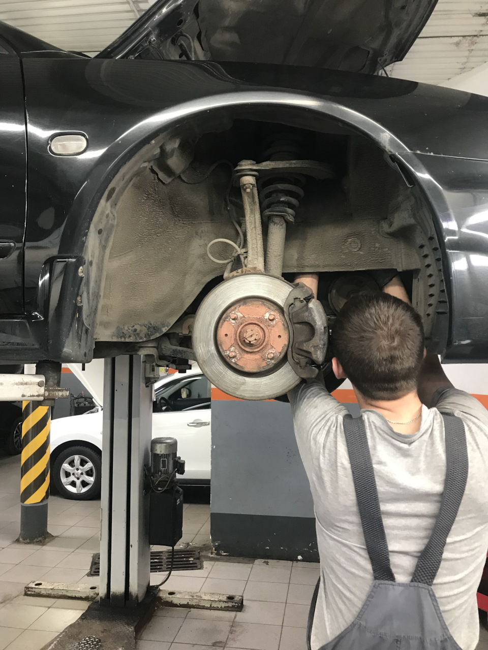 Грм — Mitsubishi Galant (8G), 2,5 л, 2002 года | плановое ТО | DRIVE2