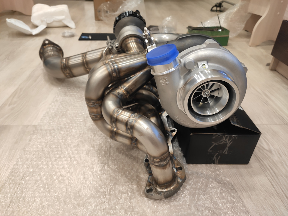 🔺9️⃣8️⃣ Турбокит на GTX3076R Gen2 Pulsar — Toyota Chaser (100), 2,5 л ...