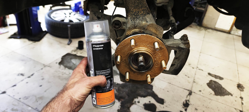 ZEKKERT RL 1577 — замена ступиц передней оси — Infiniti QX56 (1G