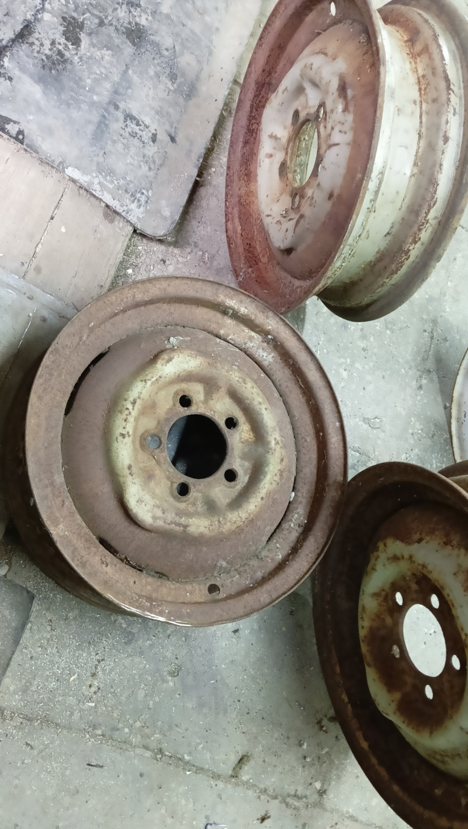 Дробеструйка и прокатка дисков — ИЖ 2715, 1,5 л, 1994 года | колёсные ...