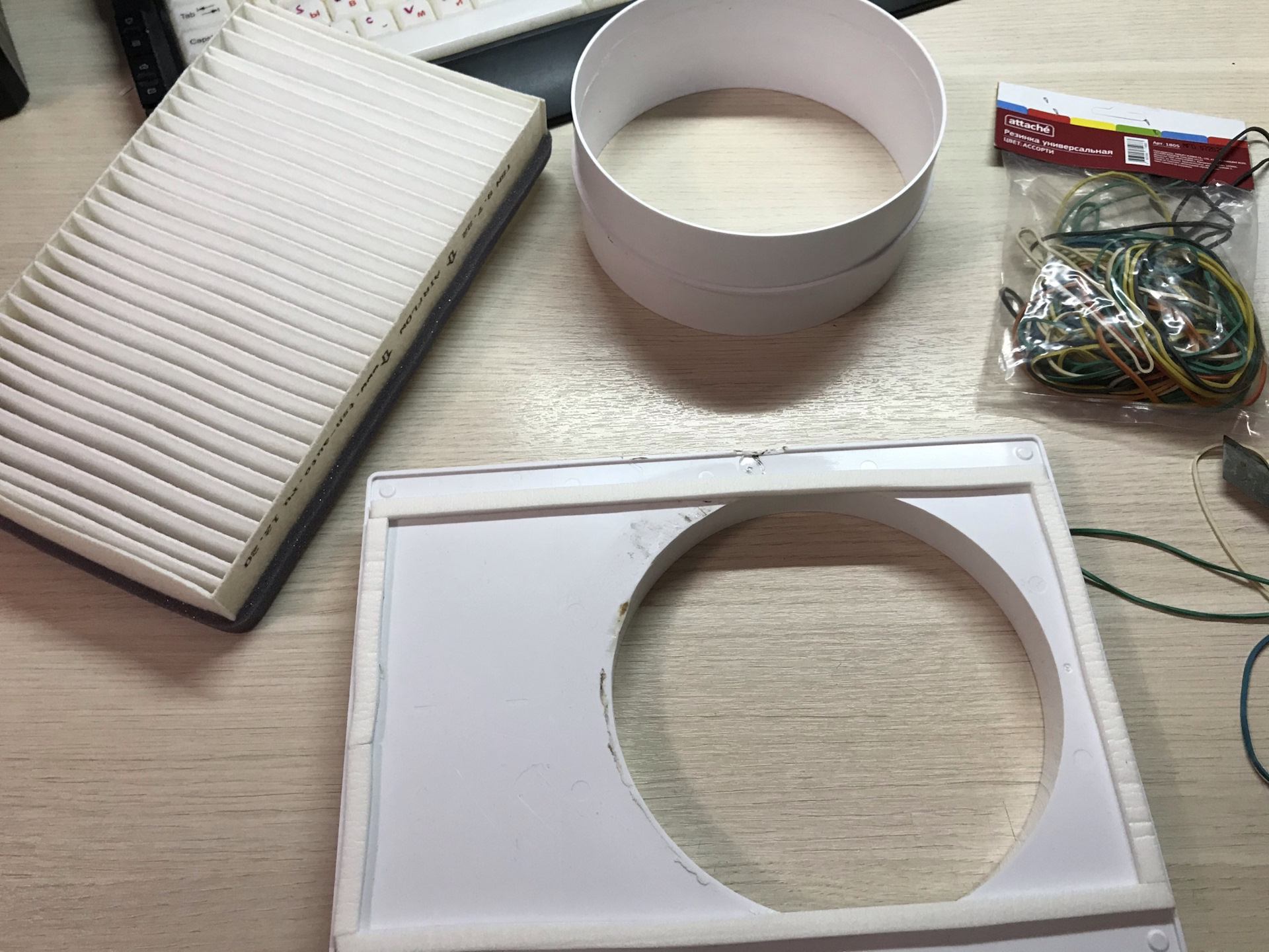 КОРПУС САЛОННОГО ФИЛЬТРА AUDI 100 C3 — Audi 100 (C3), 3,6 л, 1990 года ...