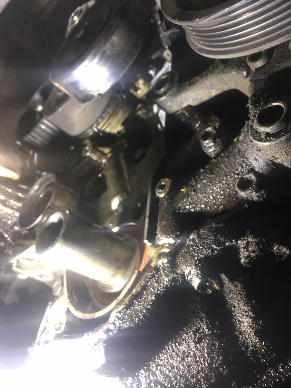 Как снять коленвал 1jz ge Замена лобового сальника 1jz ge vvti - DRIVE2