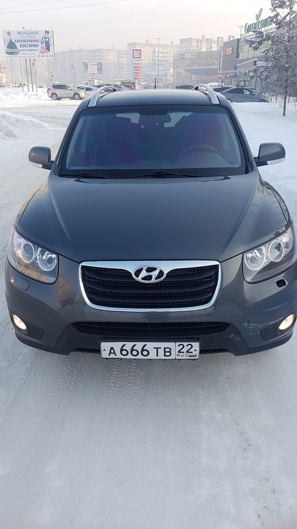 Атермальная тонировка — Hyundai Santa Fe (2G), 2,4 л, 2011 года | стайлинг  | DRIVE2