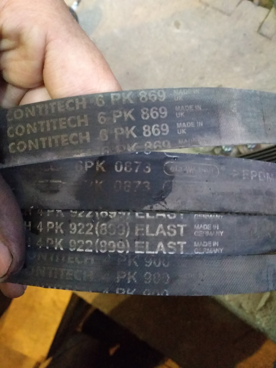 Свист ремня генератора или какой ремень правильный (без кондея ...