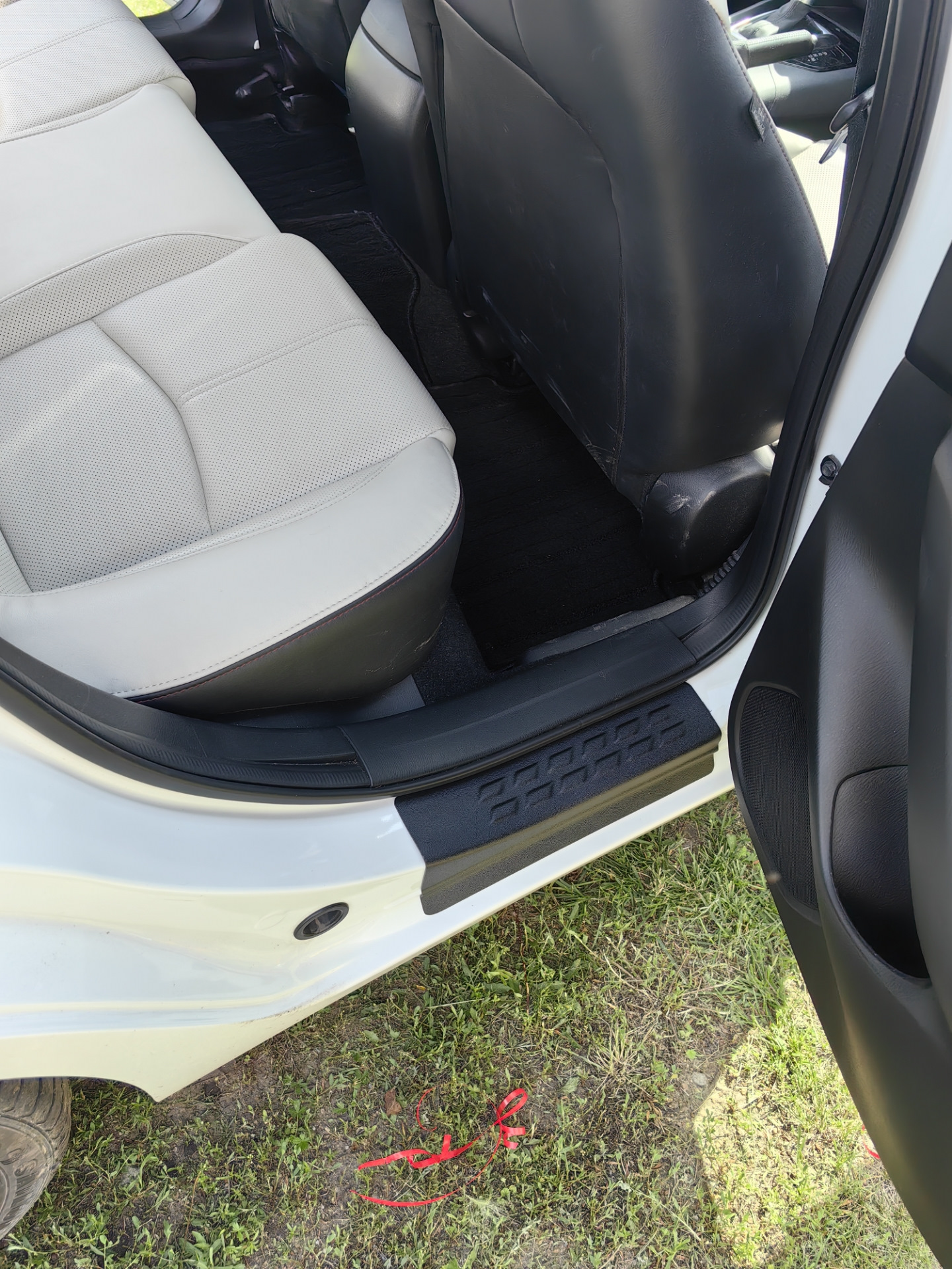 Накладки на пороги "Русская артель" — Mazda Axela (3G), 1,5 л, 2016 ...