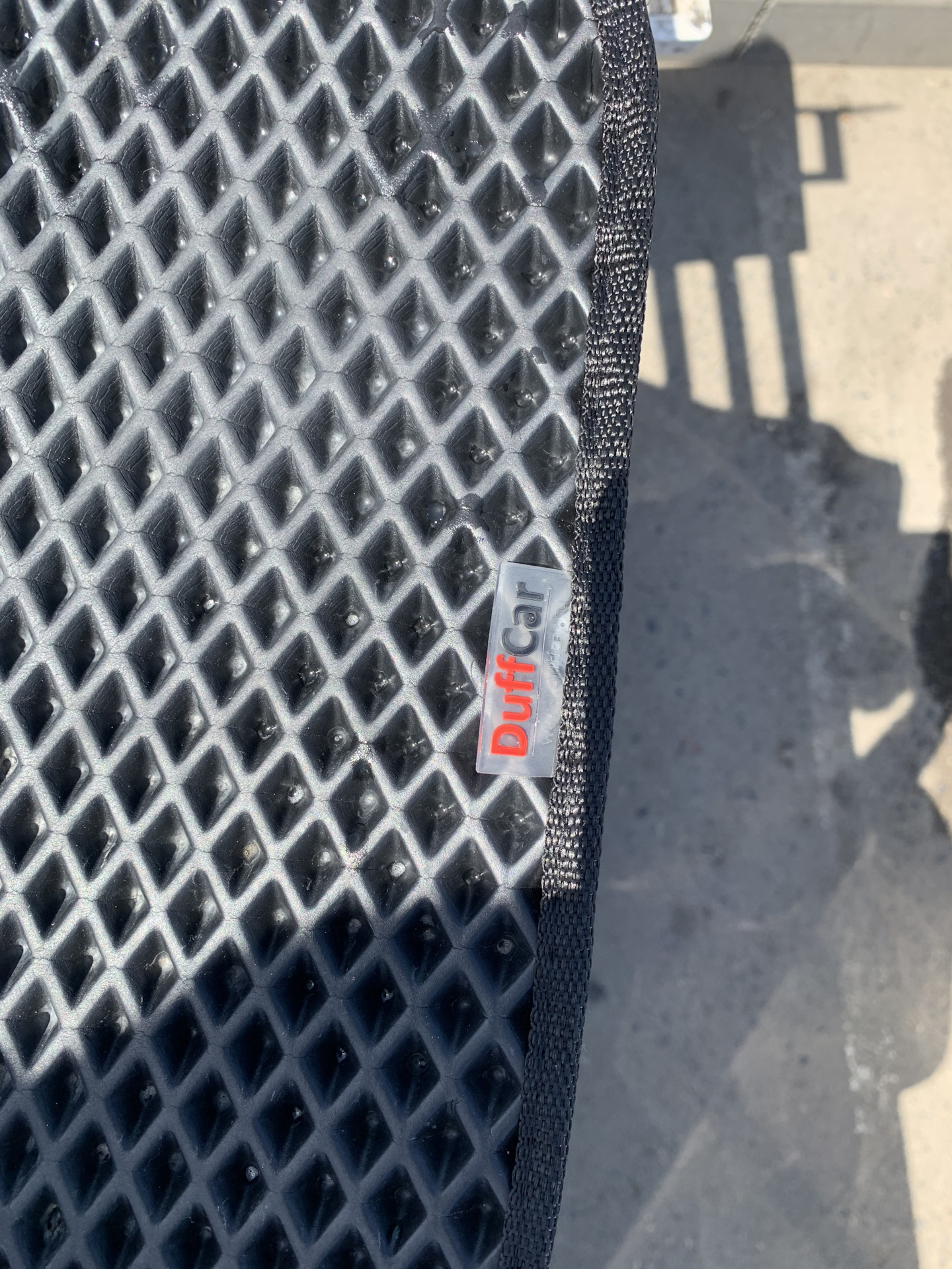 Коврики duffcar — Volkswagen Golf Mk7, 1,6 л., 2015 года | аксессуары ...