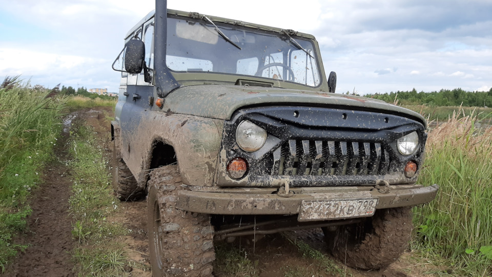 Замена шкворней и установка дисковых тормозов — УАЗ 31512, 2,7 л, 1995 ...