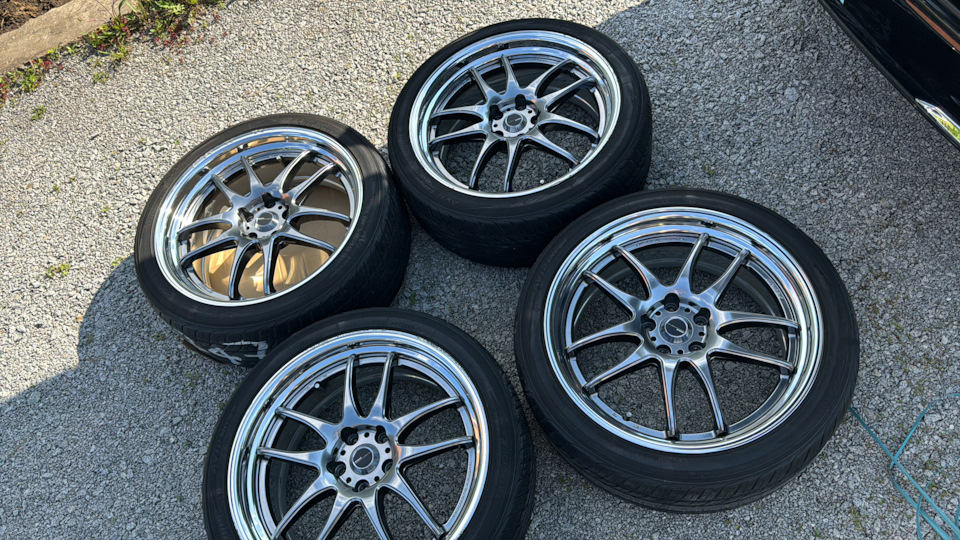 Шины летние Goodride 245/50 R20, кованые диски Work 9Jx20 ET38 5x114,3 ...