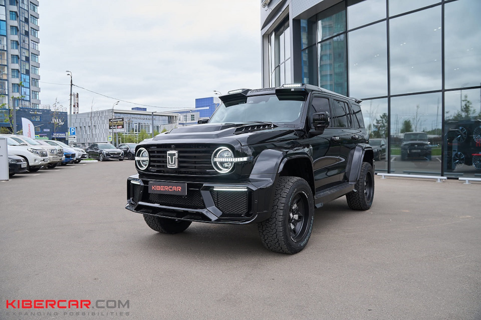 Tank 300: установка пневмосигнала и системы подкачки колес Goodwin ...