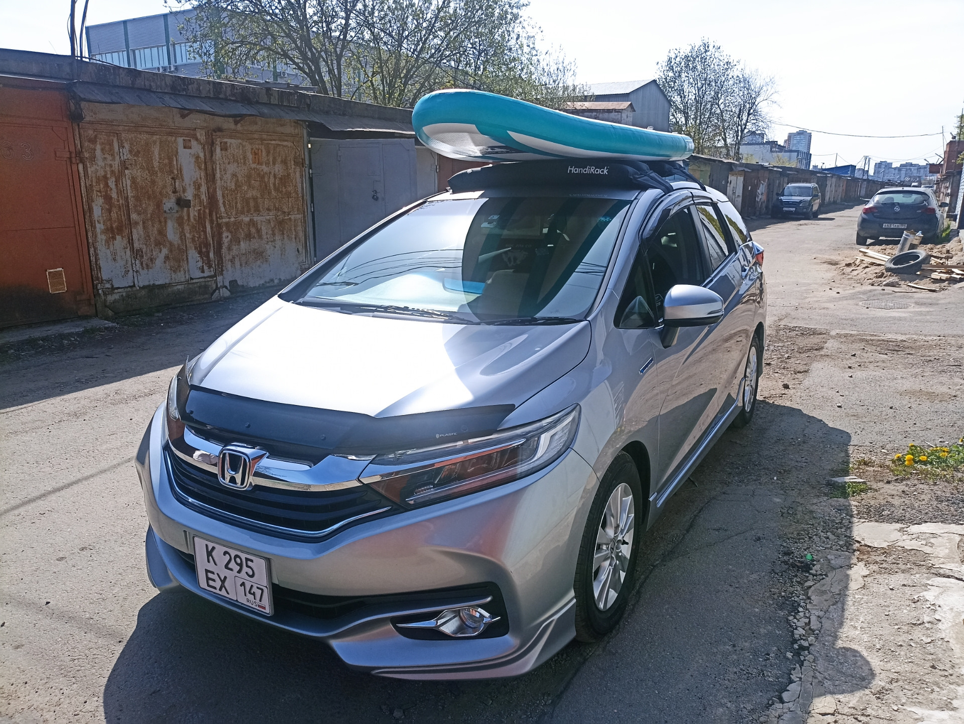 Handi Rack надувной багажник на крышу. 🇰🇷 — Honda Shuttle (2G), 1,5 л,  2016 года | обкатка | DRIVE2