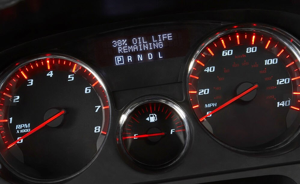 Информация о расчете срока службы моторного масла (Oil Life Monitor ...
