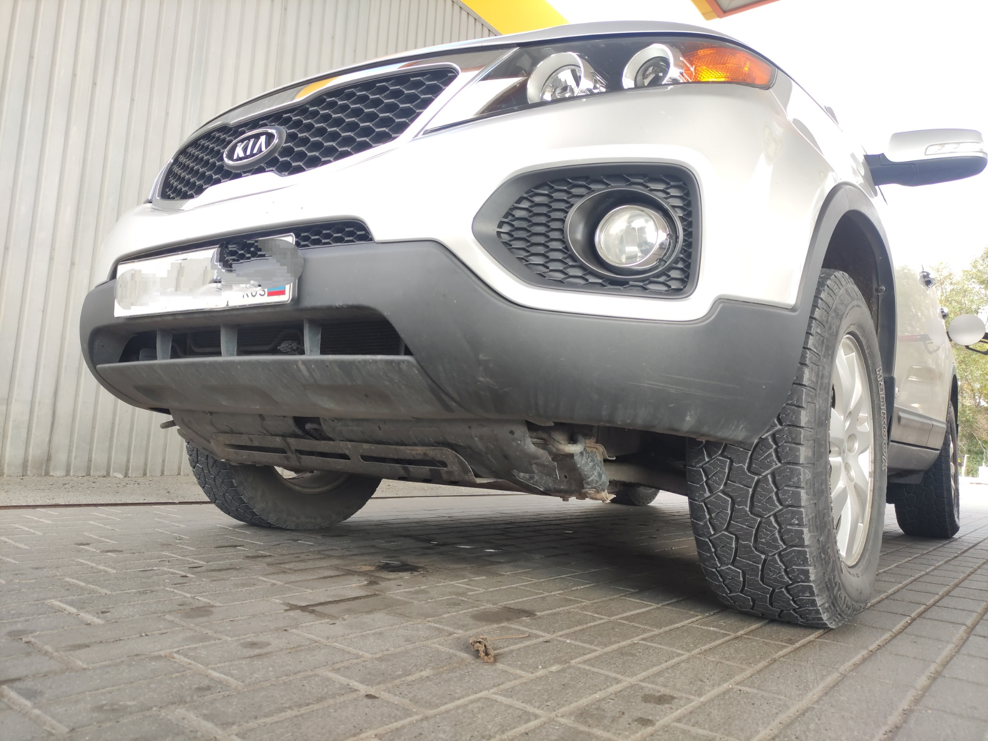 Покраска защиты двигателя 1.5 года спустя — KIA Sorento (2G), 2,4 л ...