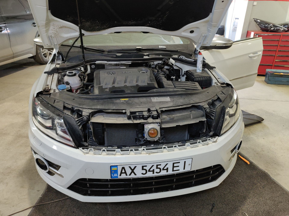 Photo from the logbook Volkswagen Passat CC