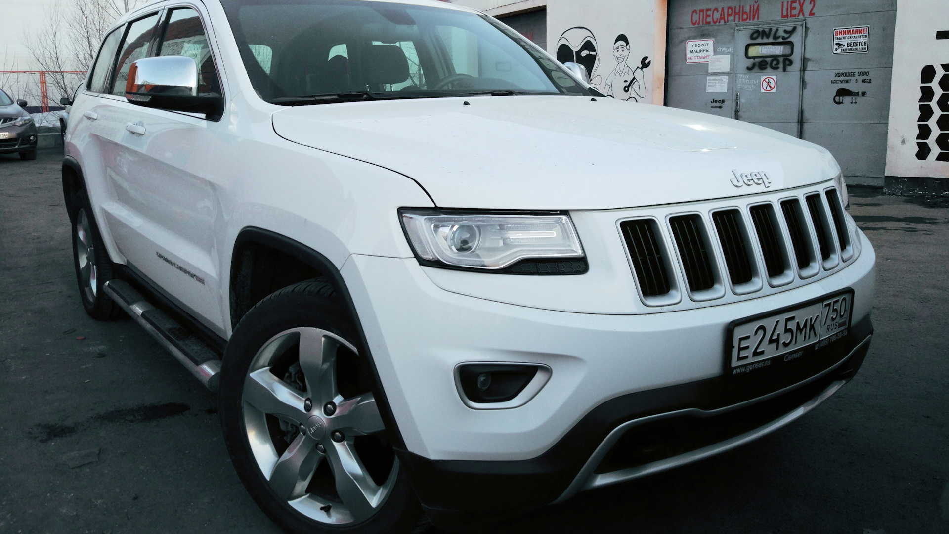 Jeep Grand Cherokee (WK2) 3.6 бензиновый 2014 | Снеговик на DRIVE2