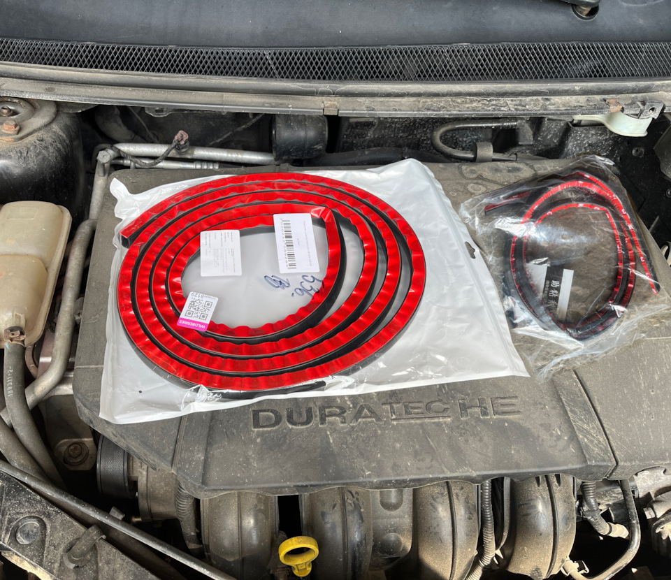 2️⃣9️⃣Уплотнители для капота и дверей. — Ford Focus Hatchback II, 2 л ...