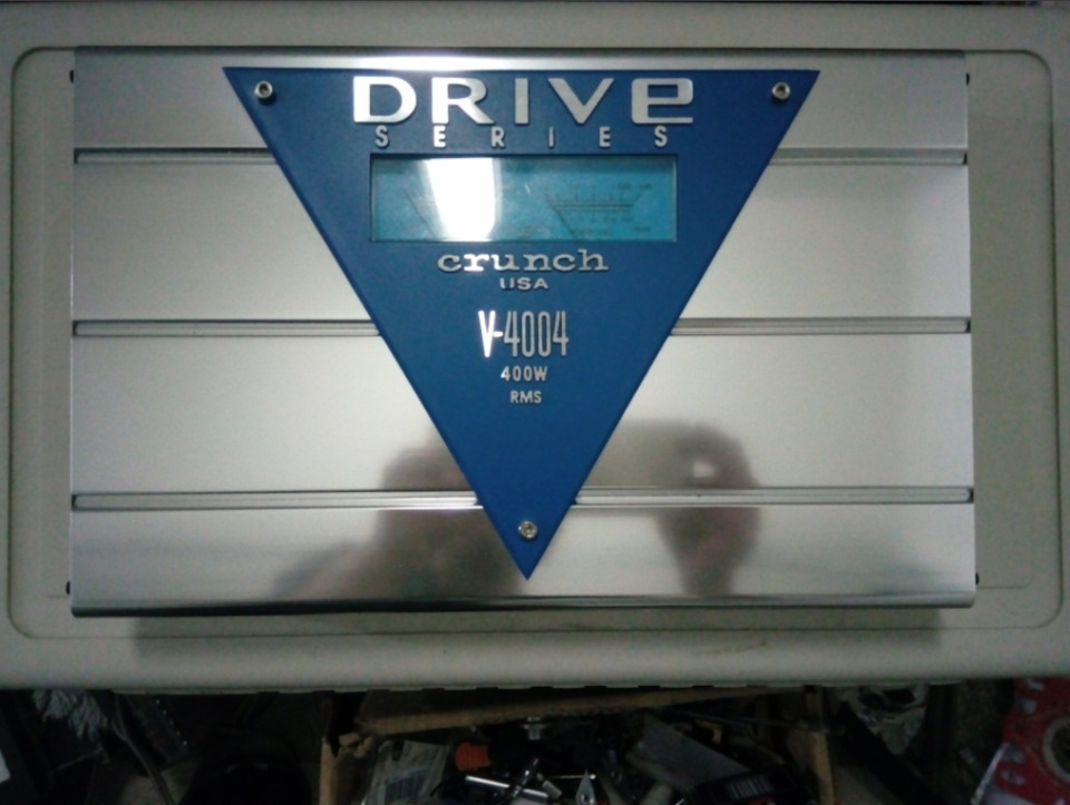 Установка усилителя Crunch Drive V4004 — Hyundai Solaris, 1,6 л, 2015 ...