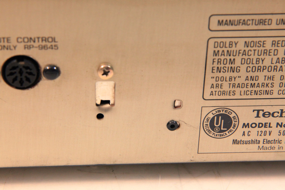 Technics RS-B100 с клеймом СССР — Сообщество «Клуб Почитателей ...