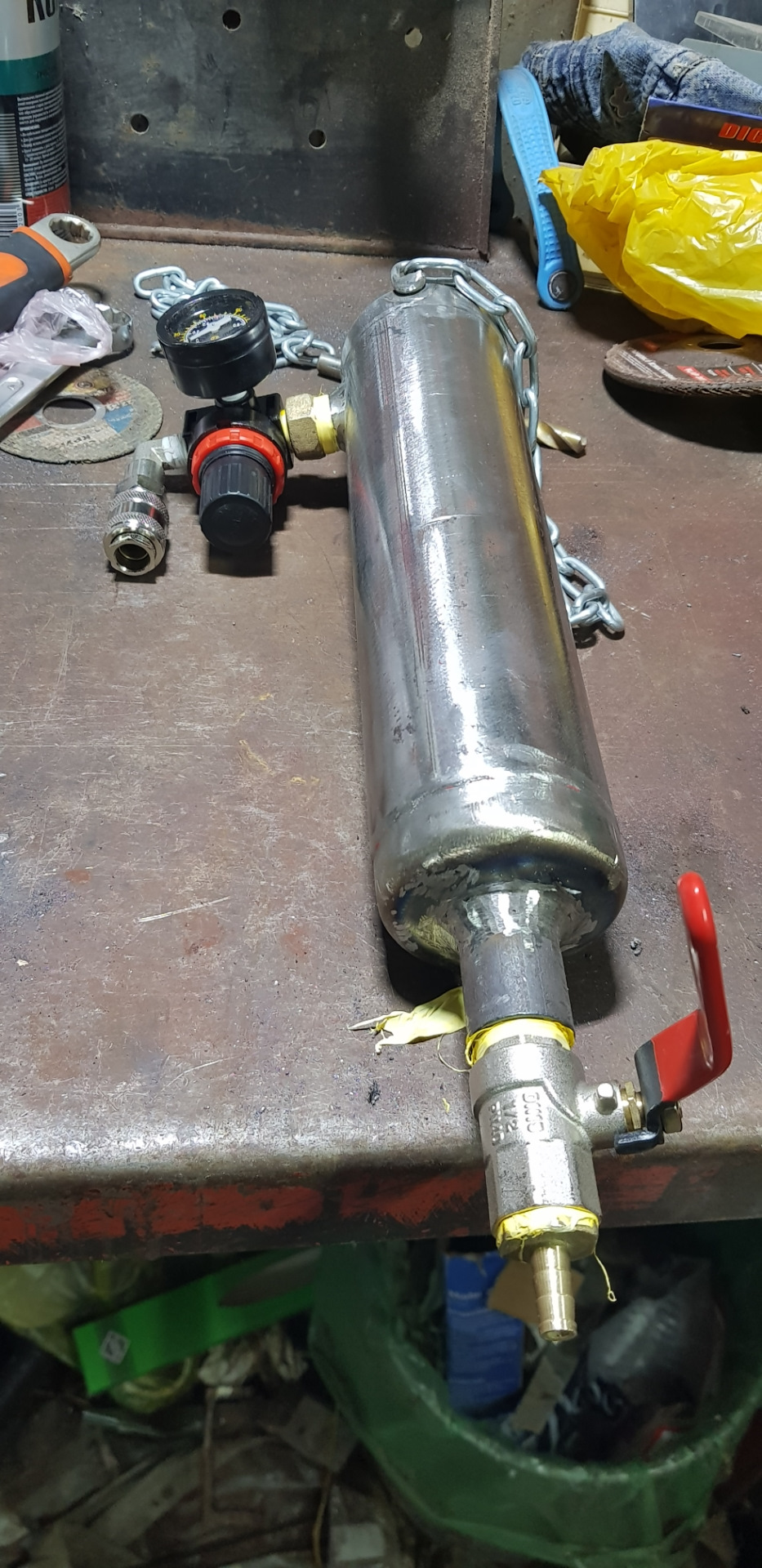 Промывочная станция для форсунок — Volkswagen Tiguan (1G), 2 л., 2012 ...