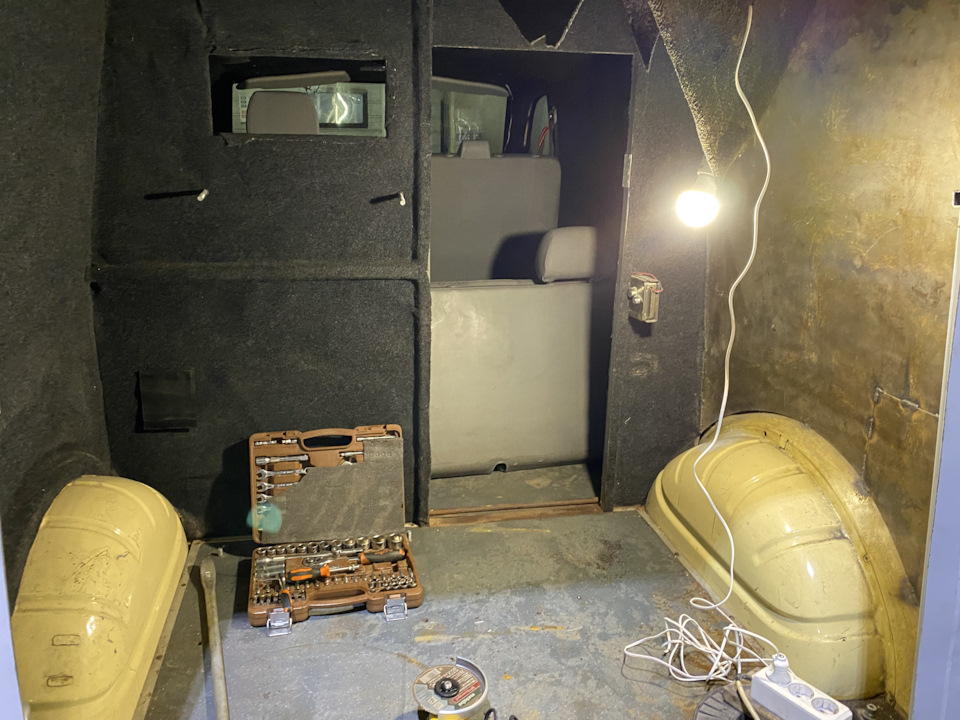 Снятие брони — Volkswagen Transporter T5, 2 л, 2014 года | своими ...