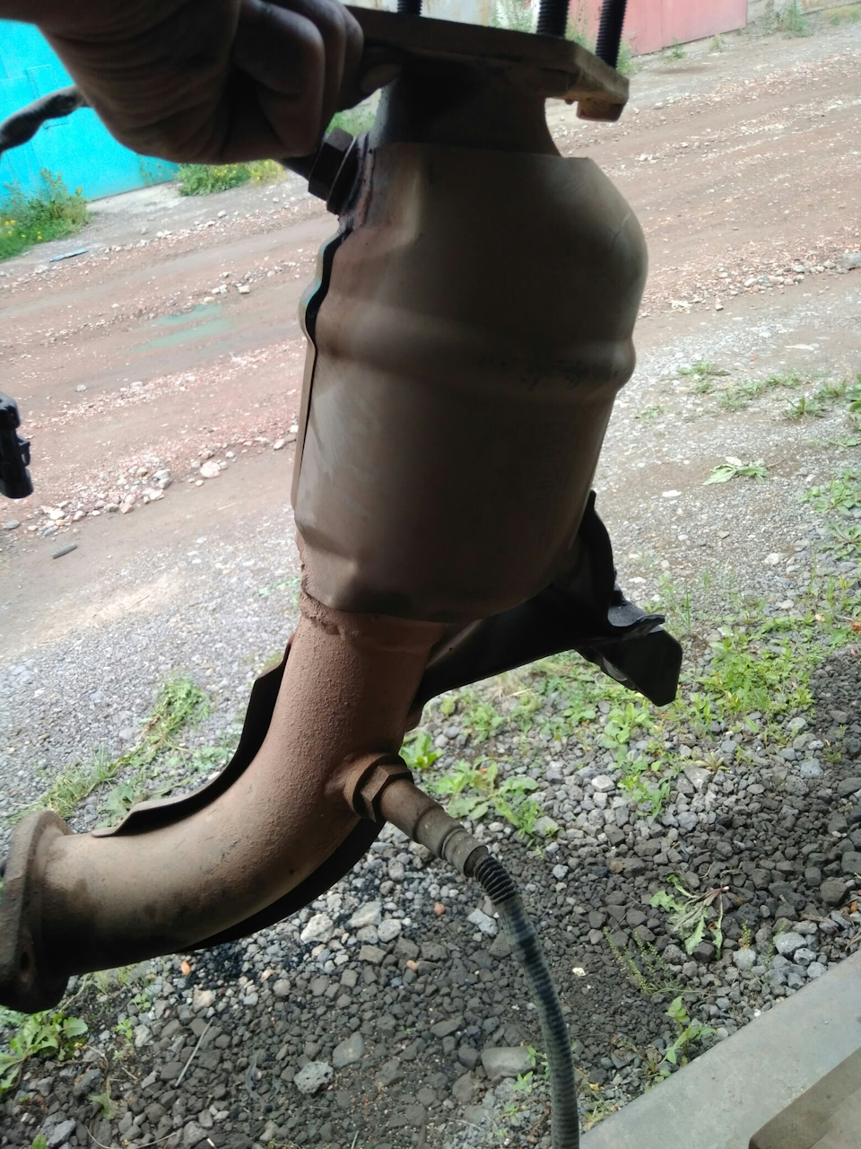 Удаление катализаторов Chery Tiggo, 2,4 л, 2007 года своими руками DRIVE2