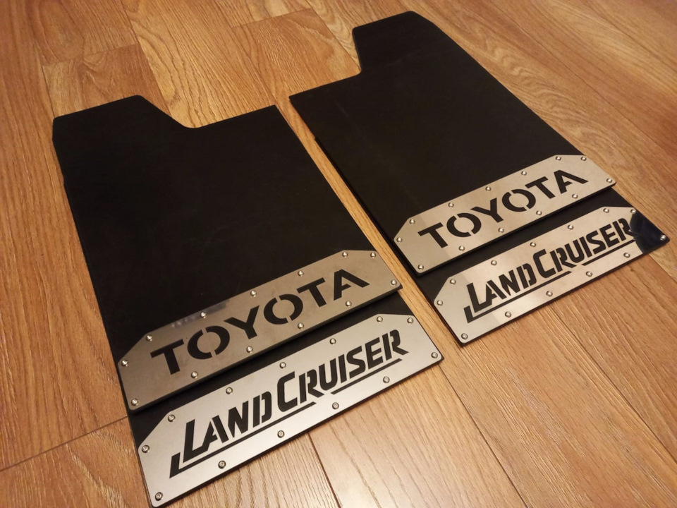 Брызговики Тойота Ленд Крузер Прадо на Toyota Land Cruiser Prado 120 ...