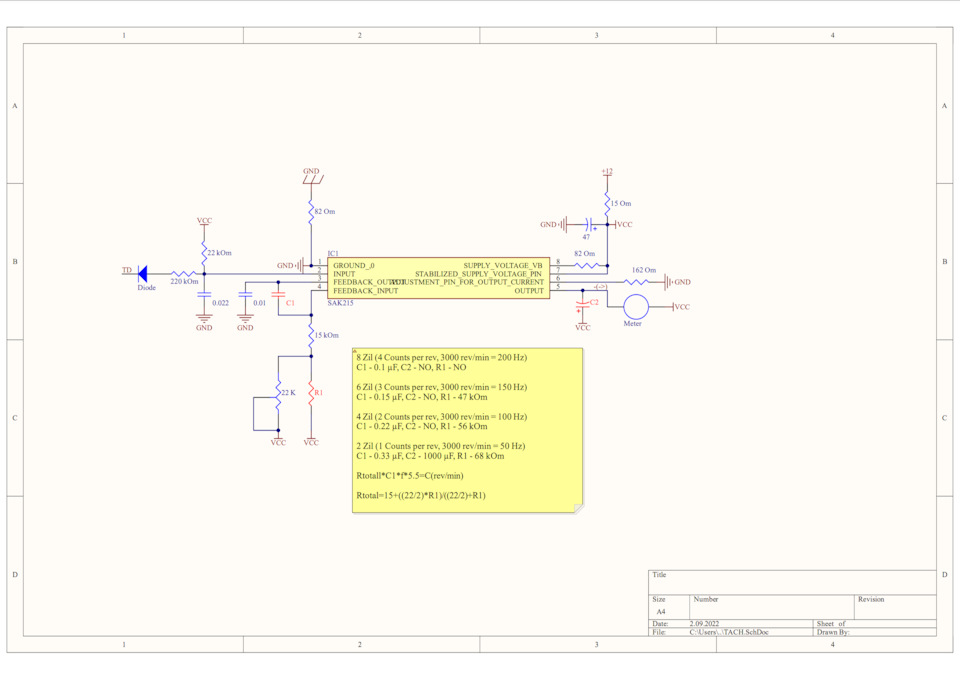 Переделка тахометра в 8/6/4/2 цилиндровый. — Mercedes-Benz W123, 2,3 л ...