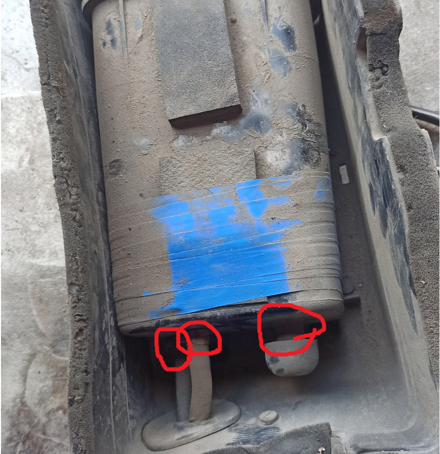 Продувка адсорбера и покраска кронштейна адсорбера — Hyundai Elantra ...