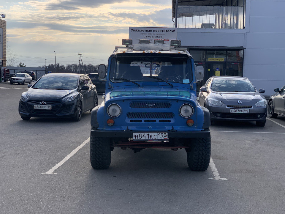 Photo from the logbook UAZ 3153