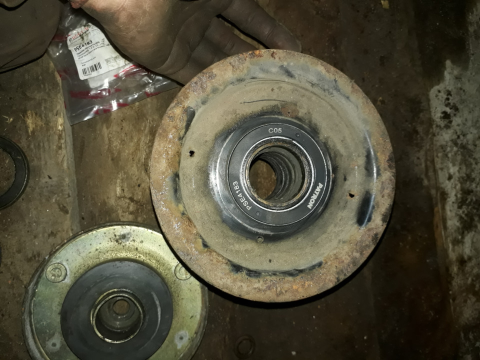 Замена стоек и опорных подшипников - FIAT Ducato III, 2,3 л, 2011 года визит на 