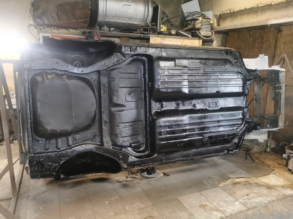 Антикоррозийная обработка днища и кузова 2109 — Lada 21093, 1,5 л, 1995 ...