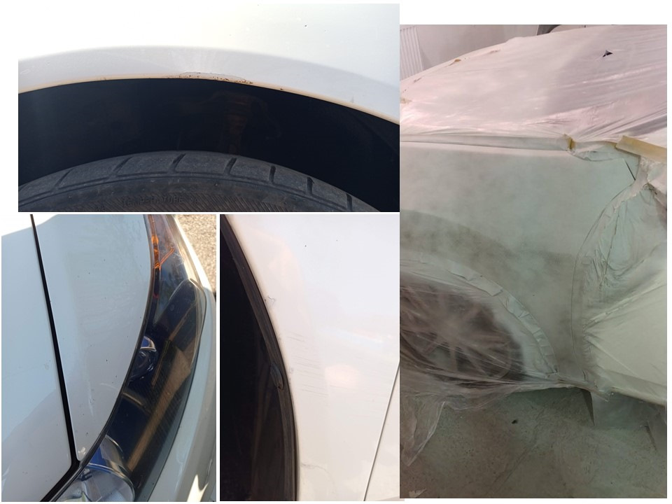 2. Переднее левое крыло. — Honda Accord (8G)