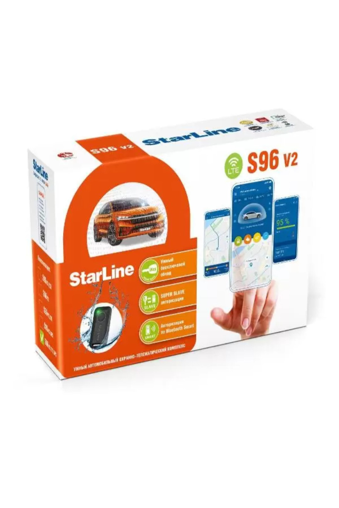 Сигнализация с автозапуском StarLine s96 v2 — Citroen C4 L, 1,6 л, 2013 ...