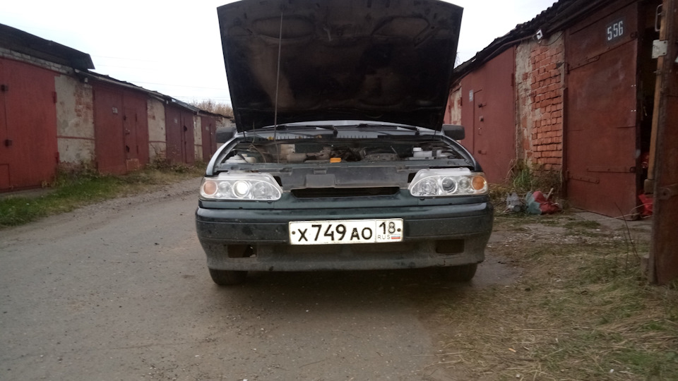 Фары и фонари + мультитроникс х150 — Lada 2114, 1,5 л, 2003 года ...