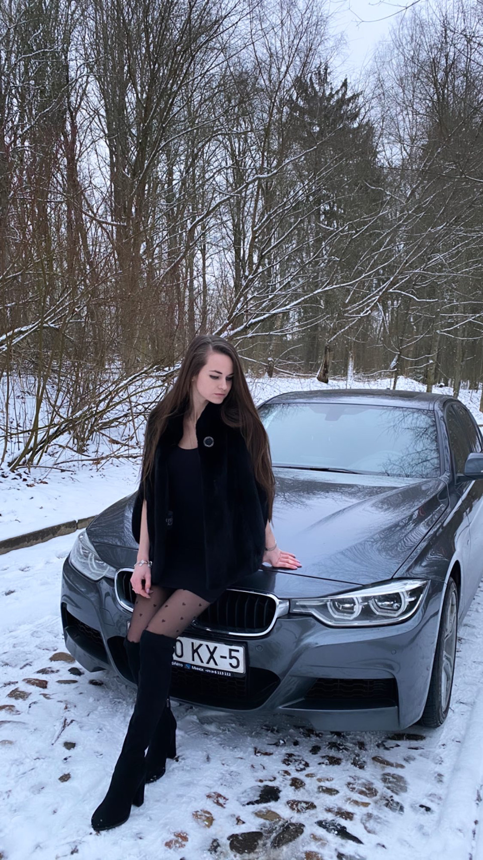 Вот такая вот хреновая зима 🤷🏻‍♀️ — BMW 3 series (F30), 2 л, 2014 года |  фотография | DRIVE2