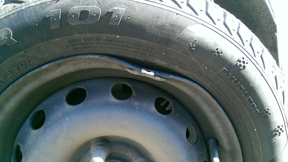 Прокатка диска (Одесса-Граденицы) — Chevrolet Aveo Sedan (1G), 1,5 л ...