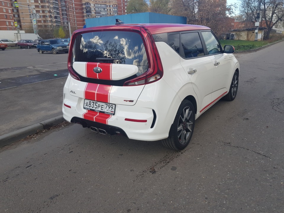Теперь и сзади — KIA Soul GT, 1,6 л, 2019 года | тюнинг | DRIVE2