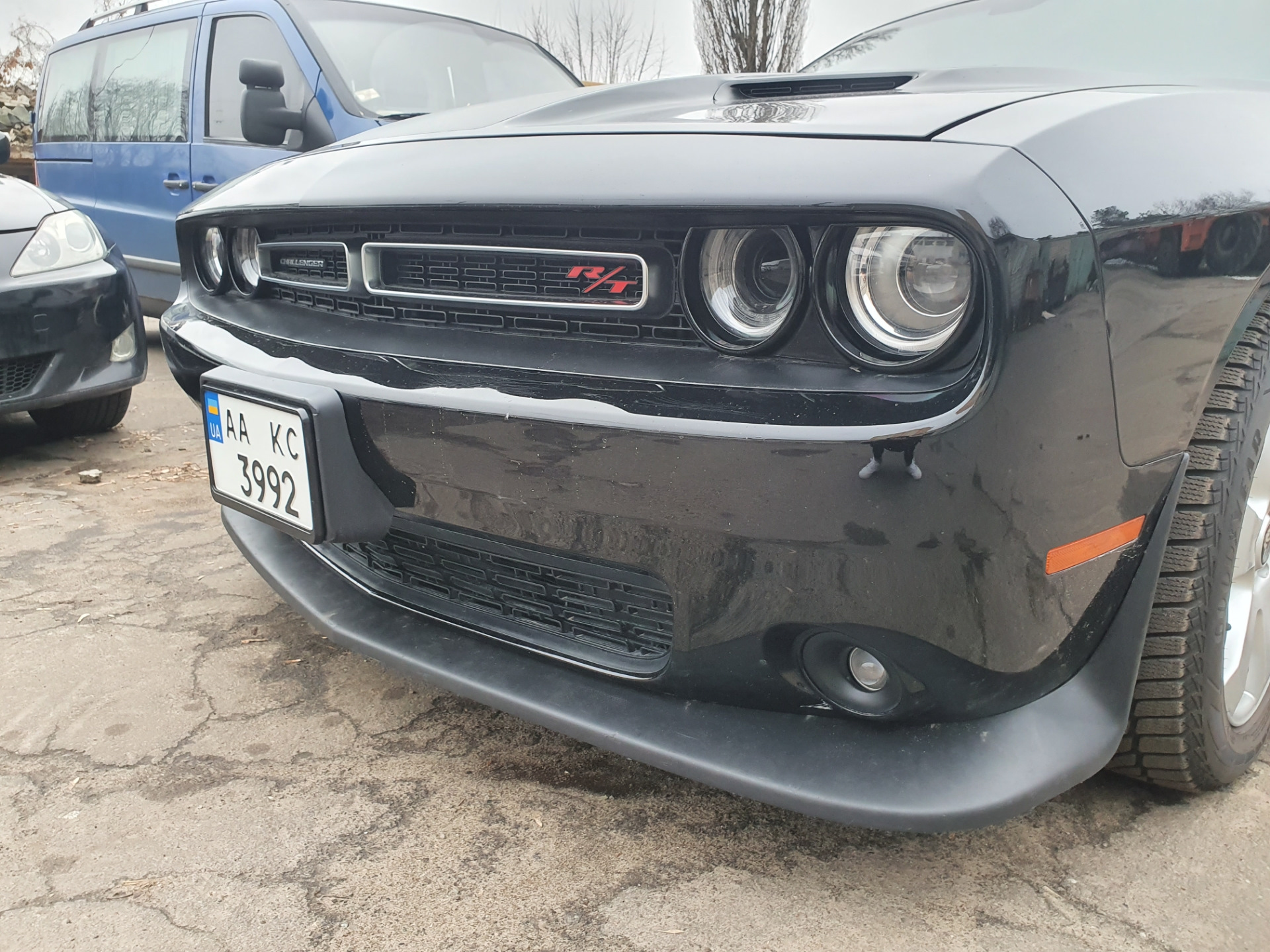 Губа — Dodge Challenger, 5,7 л, 2015 года | стайлинг | DRIVE2