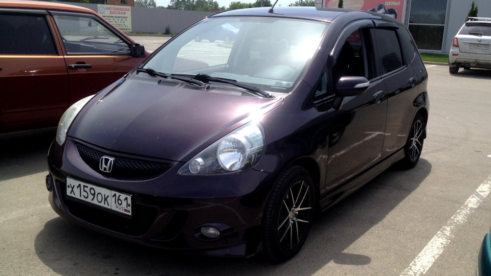 Бортжурнал Honda Jazz purple metallic